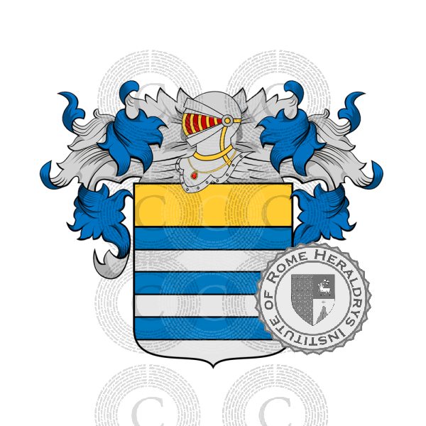 Coat of arms of family Coccoi