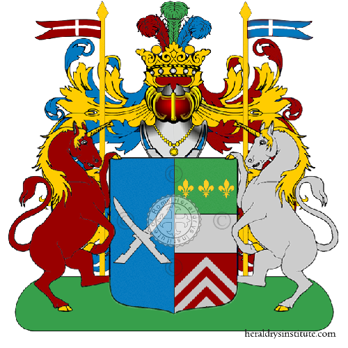 Coat of arms of family Falci Bianconi