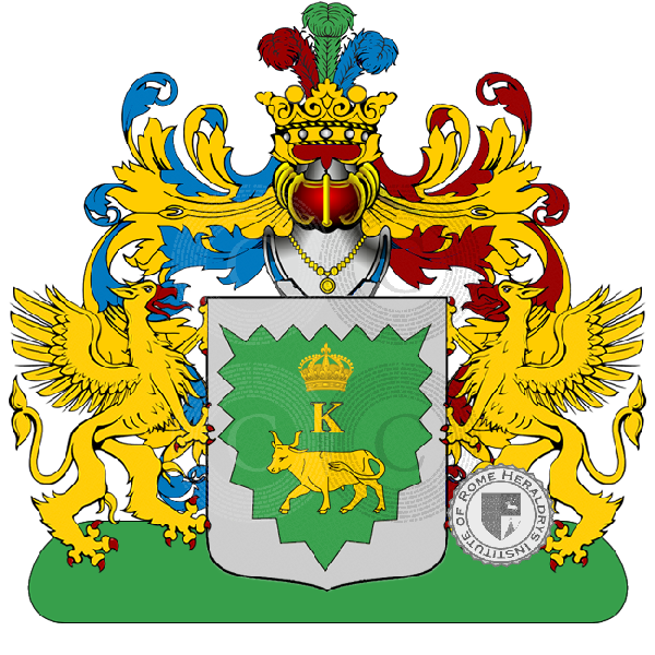 Coat of arms of family Pove