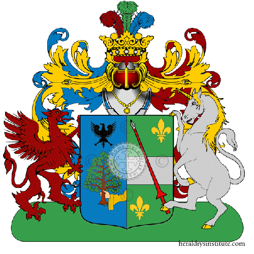 Coat of arms of family Mancini Cortese