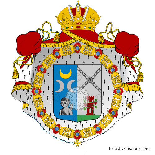 Coat of arms of family Moroso