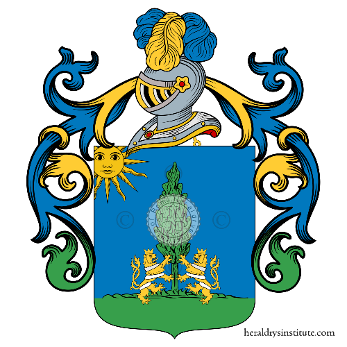 Coat of arms of family Zamparo