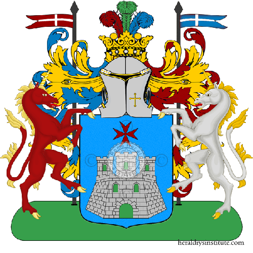 Wappen der Familie Sorgia Mannai