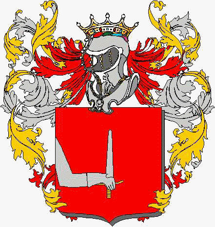 Coat of arms of family Bracciforti