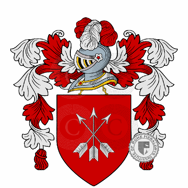 Coat of arms of family Lottile