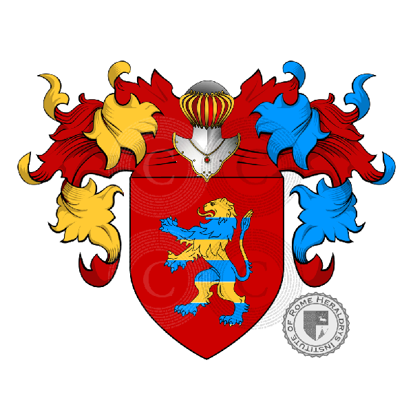 Coat of arms of family Mocciano