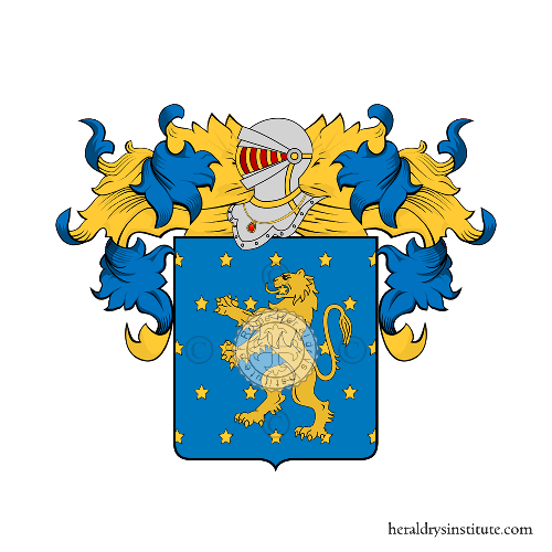Coat of arms of family Menegazzi