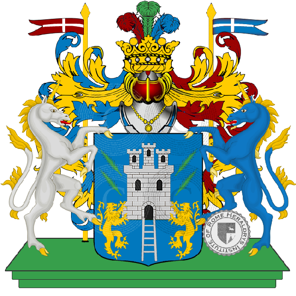 Coat of arms of family Scanni
