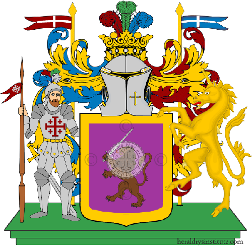 Coat of arms of family Carapella