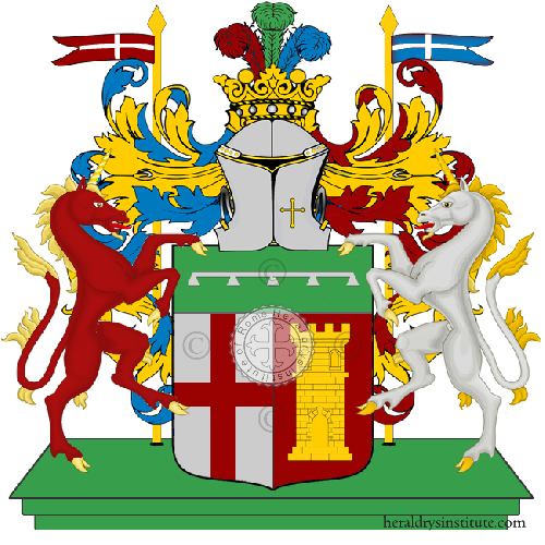 Coat of arms of family Cristanini