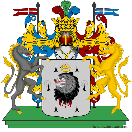 Coat of arms of family Capoano