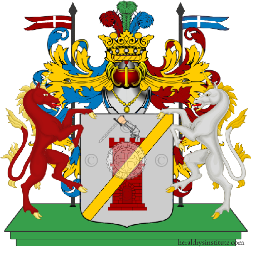 Coat of arms of family Aliverti