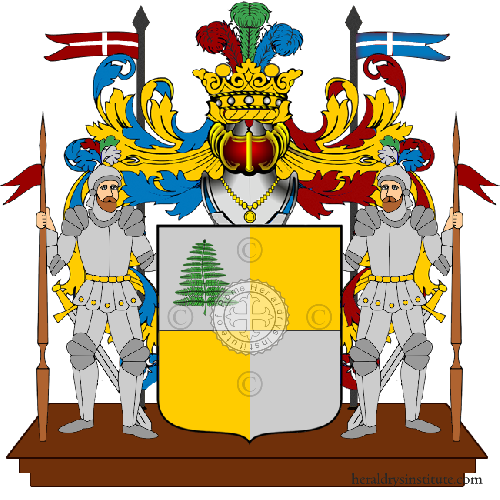 Coat of arms of family Cimaomo
