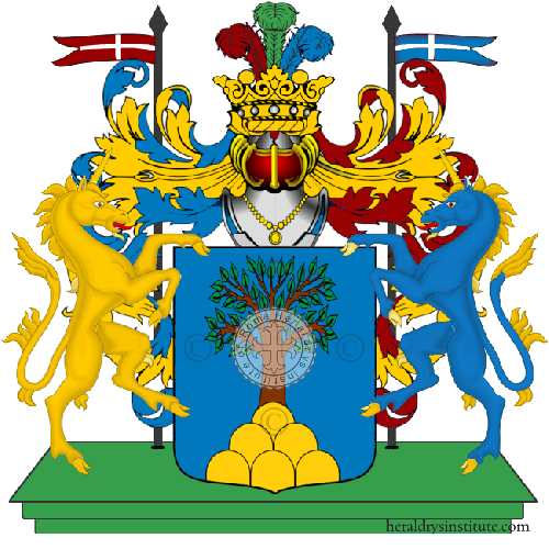 Coat of arms of family Conti Zanocco