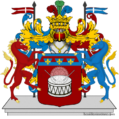Coat of arms of family Tamborini