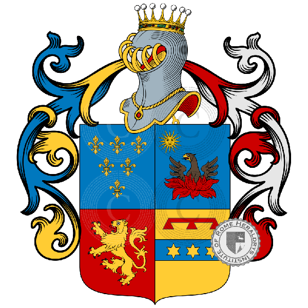 Coat of arms of family Ballotti