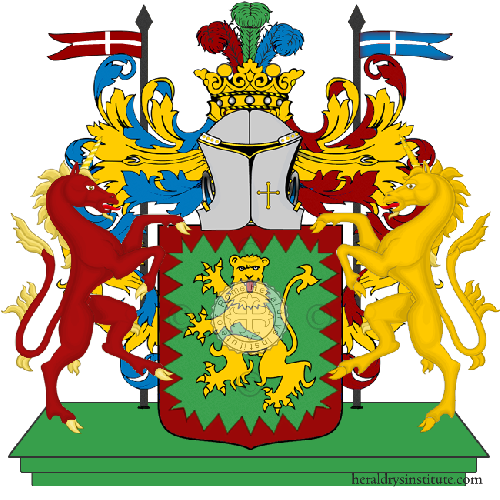 Coat of arms of family Degan Di Dieco