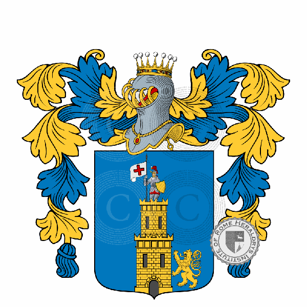 Coat of arms of family Candolfo