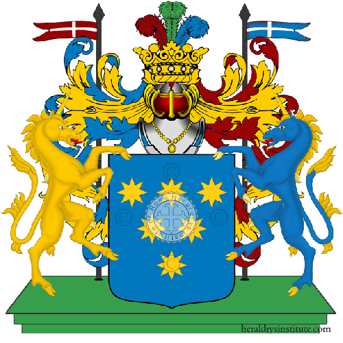 Coat of arms of family Azzolin