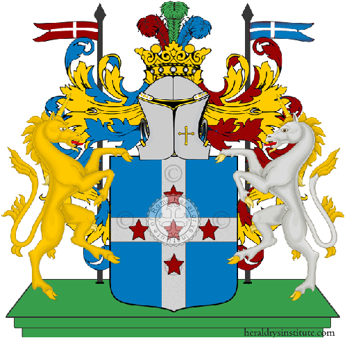 Coat of arms of family D`Acri