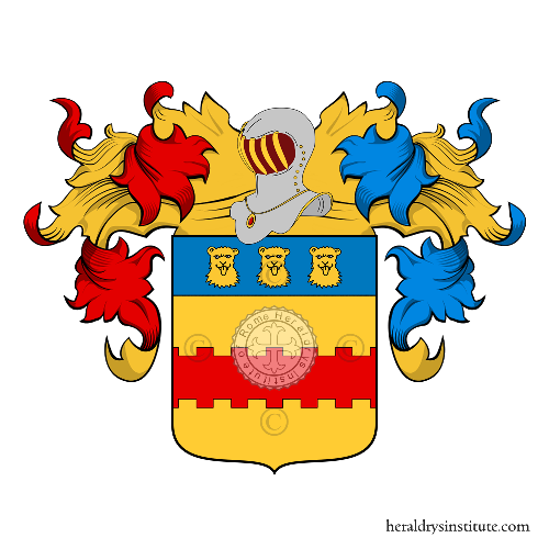 Coat of arms of family Broccolino