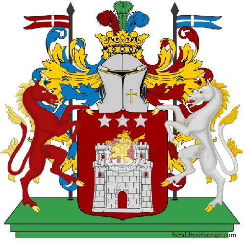Coat of arms of family Crestanello