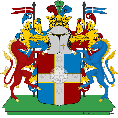 Coat of arms of family Ariaudo