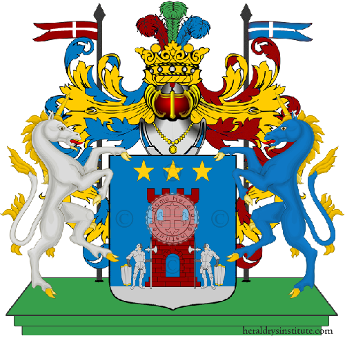 Coat of arms of family Rosanelli