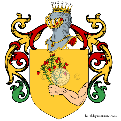 Coat of arms of family Maestri, De li Maistri, Maistri