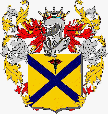 Coat of arms of family Pevereari