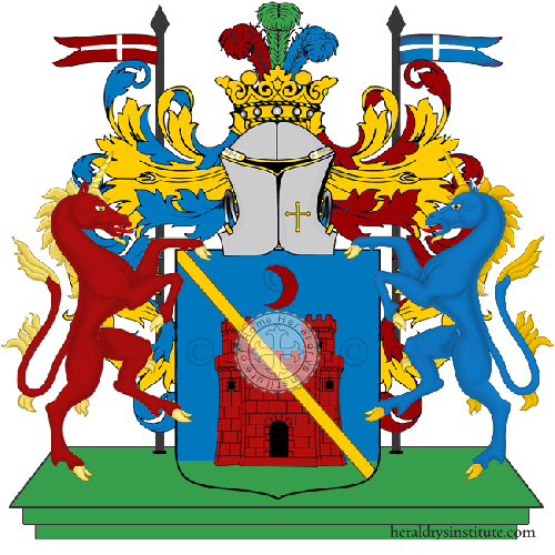 Coat of arms of family Prioretti