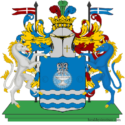 Coat of arms of family La Delfa