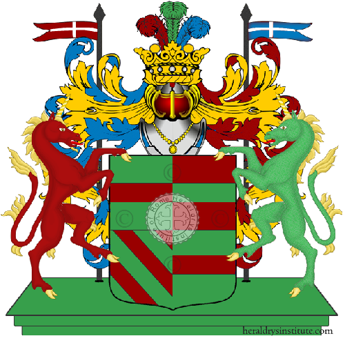 Coat of arms of family Bindoni