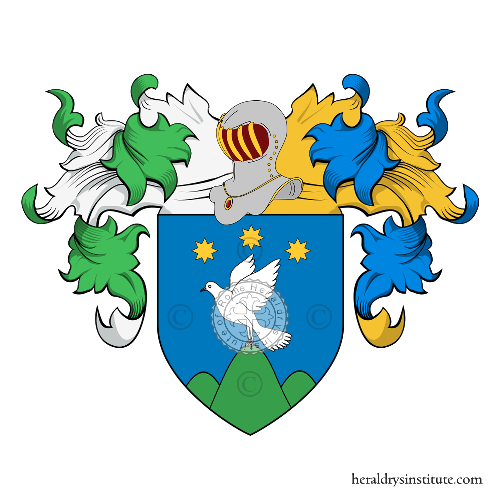 Coat of arms of family Palombi