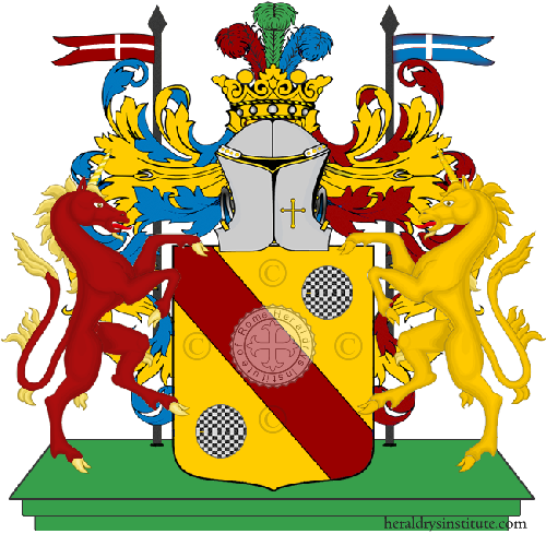 Coat of arms of family Baldassa