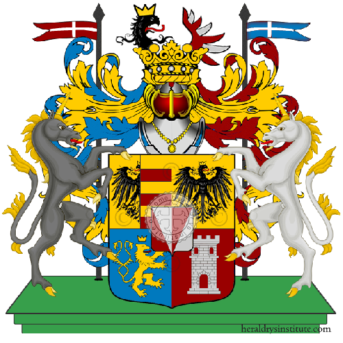 Coat of arms of family Andrini