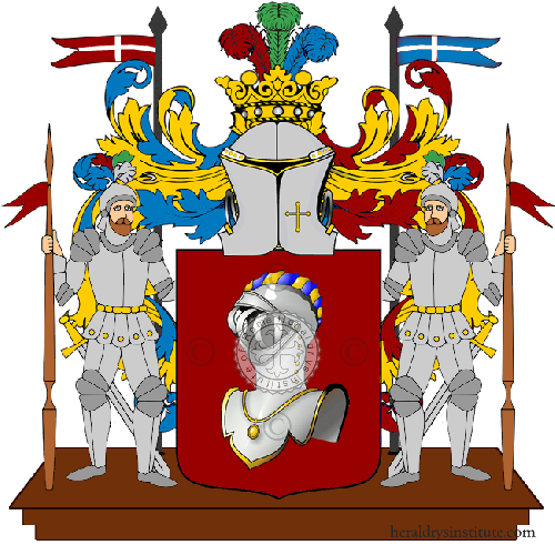 Coat of arms of family Granzotto