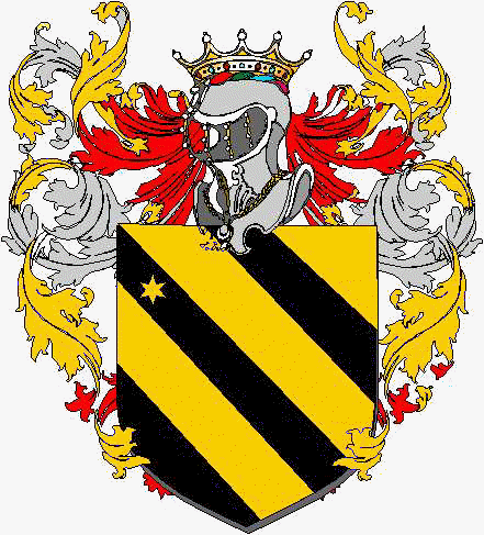 Coat of arms of family Albergotti De Giudici
