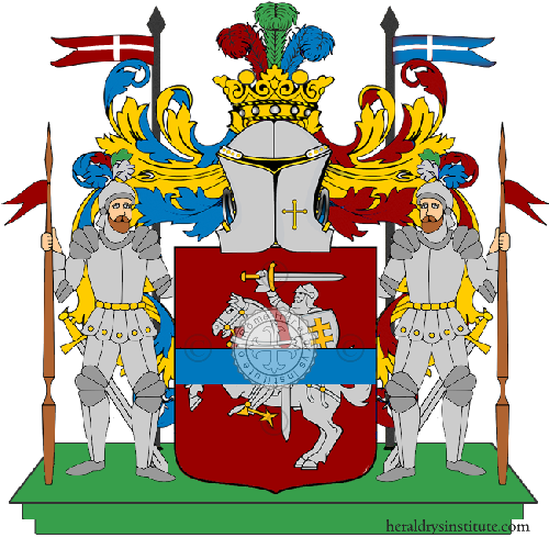 Coat of arms of family Chiapparoli