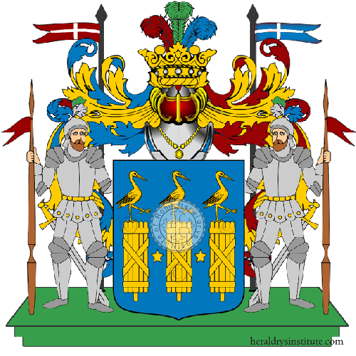 Coat of arms of family Menghini