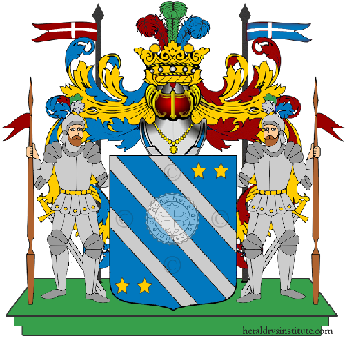 Coat of arms of family paria - ref:14183