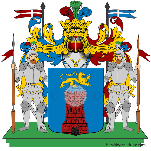 Coat of arms of family Colace