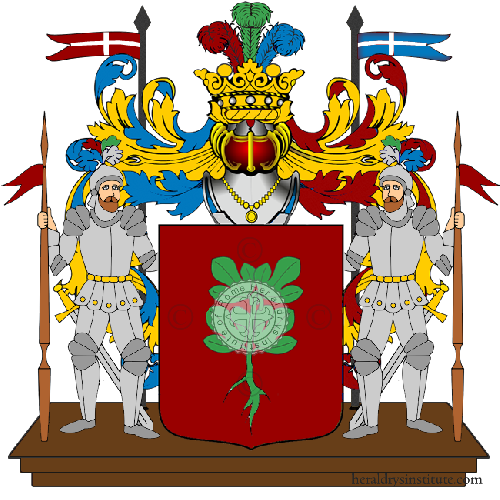 Coat of arms of family Fasolo