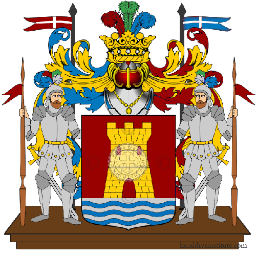 Coat of arms of family Nachez