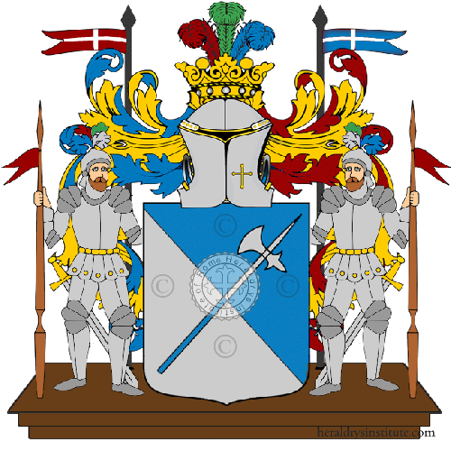 Wappen der Familie Carsaniga