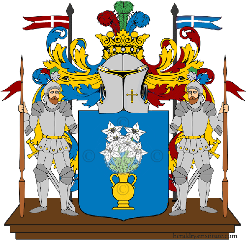 Coat of arms of family Monassi