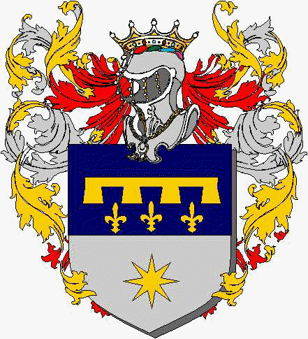 Coat of arms of family Amanio