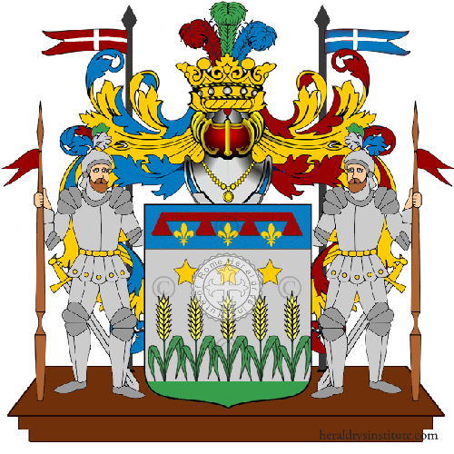 Coat of arms of family Valla