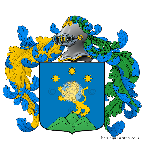 Coat of arms of family Montiani