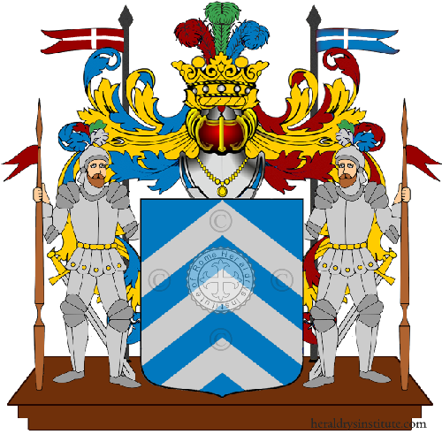 Coat of arms of family Piermarini Toppo
